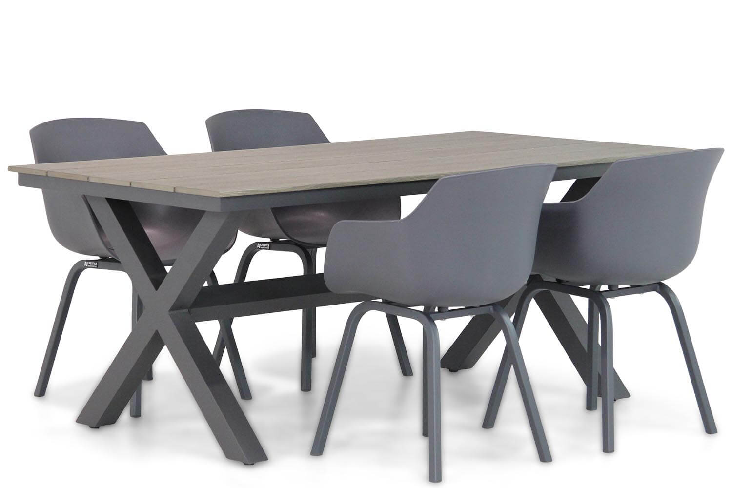 Aanbieding Lifestyle Salina/Forest 180 cm dining tuinset 5-delig