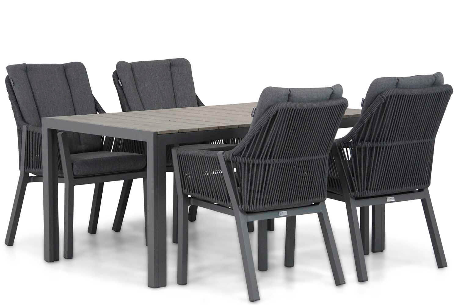 Aanbieding Lifestyle Verona/Young 155 cm dining tuinset 5-delig