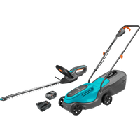 Koop Gardena PowerMax 30/18V P4A Solo + Gardena EasyCut 45/18V + Bosch Starterset 18V 4