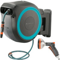 Koop Gardena Wandslangenbox 35 RollUp XL Blauw + Premium Broes - 6151118914919