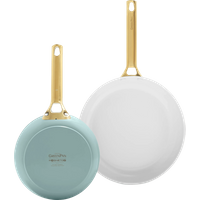 Koop GreenPan Padova Reserve 20 + 26 cm koekenpannenset Smokey Blue - 4894871046672
