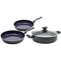 Koop GreenPan Torino Keramische koekenpannenset 24 + 28 cm + Hapjespan 28 cm - 6095612189186