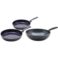 Koop GreenPan Torino Keramische koekenpannenset 24 + 28 cm + Wokpan 28 cm - 6095612188172