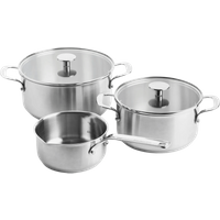 Koop KitchenAid rvs Pannenset 3-delig - 4895156672043