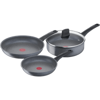 Koop Tefal Healthy Chef Koekenpannenset 24 + 28 cm + hapjespan 24 cm + deksel - 6151122730741