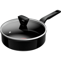 Koop Tefal Renew Black Keramische Hapjespan 24 cm + deksel - 3168430351981