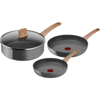 Koop Tefal Renew Keramische koekenpannenset 24 + 28 cm + Hapjespan 24 cm - 6095614347300