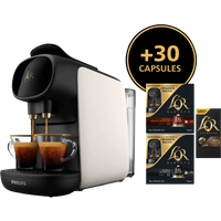 Koop Philips L'OR Barista Sublime LM9012/03 Wit met 30 capsules - 8720389008467