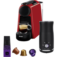 Koop De'Longhi Nespresso Essenza Mini EN85.R + Pierre Melkopschuimer - 6151129585566