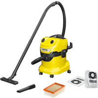 Koop Karcher WD 4 V-20/5/22 + Karcher Stofzuigerzak voor WD 4/5/6 (4x) - 6151116390326