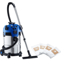 Koop Nilfisk Multi II 30 T VSC Inox + Nilfisk Stofzak voor Multi II (4x) - 6095619654601