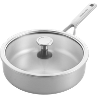 Koop KitchenAid Multiply Hapjespan 24 cm + deksel - 4895156668220