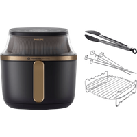 Koop Philips Airfryer XL 3000 Serie NA332/00 + Dubbellaagse kookset - 6151122441470