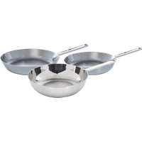Koop BK Conical Koekenpannenset 24 + 28 cm + Wokpan 30 cm - 6151122982928