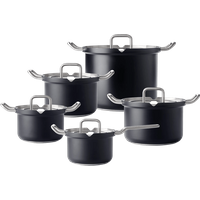 Koop BK-Q-Linair Master Glas Black Pannenset 5-delig - 8718311317275