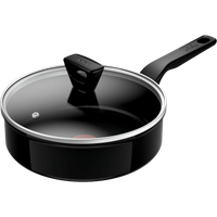 Koop Tefal Renew Black Keramische Hapjespan 24 cm + deksel - 3168430351981