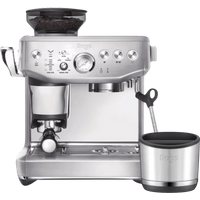 Koop Sage Barista Express Impress Brushed Stainless Steel + uitklopbak - 6151124825865