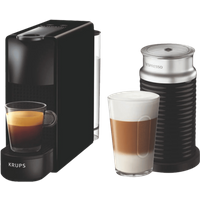 Koop Krups Nespresso Essenza Mini XN1118 Zwart + Melkopschuimer - 0010942221746