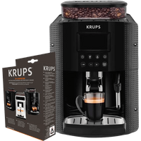 Koop Krups EA8150 Zwart + Onderhoudskit - 6090320166177