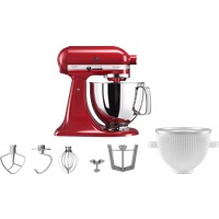 Koop KitchenAid Artisan Mixer 5KSM125 Keizerrood + IJsbereider - 6095610592551