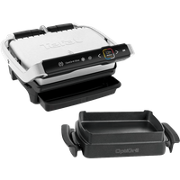 Koop Tefal OptiGrill Elite GC750D + Tefal Snacking & Baking accessoire - 9502692716746